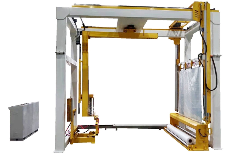 在線(xiàn)式覆頂搖臂式纏繞機(jī)